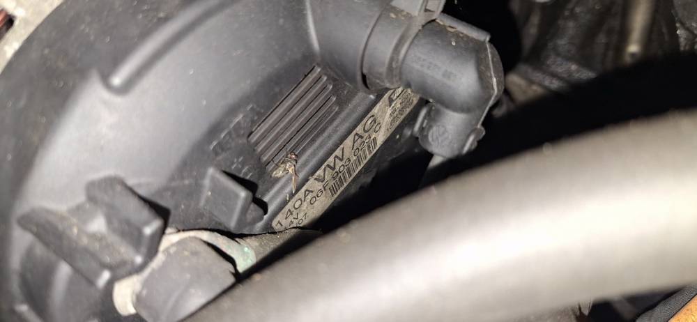 06F903023C Volkswagen Golf 2007 Alternator - Thumbnail 4