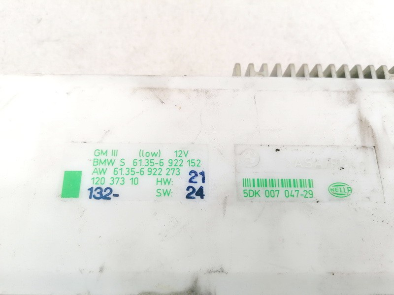 61356922273 BMW 5-Series 2002 General Module Comfort Relay (Unit) - Thumbnail 3