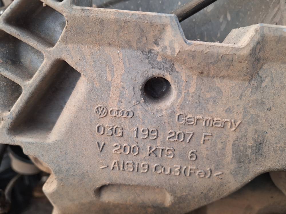 03G199207F Volkswagen Touran 2006 Ātrumkārbas kronšteins - Thumbnail 3