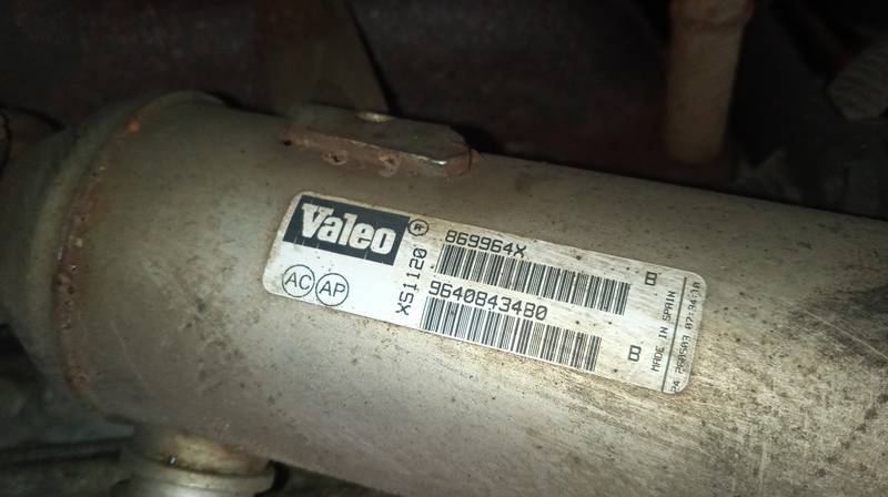 9640843480 Citroen C8 2003 EGR Cooler (exhaust gas cooler) - Thumbnail 3