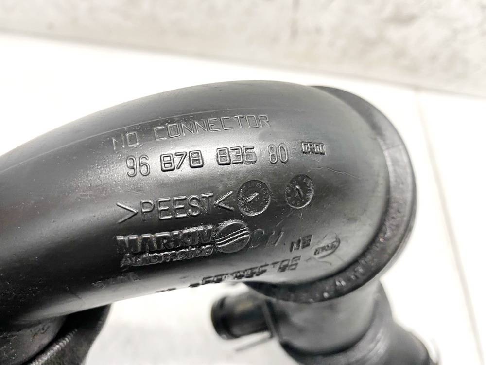 9687883680 Citroen Berlingo 2009 TURBO INTERCOOLER PIPE HOSE - Thumbnail 4