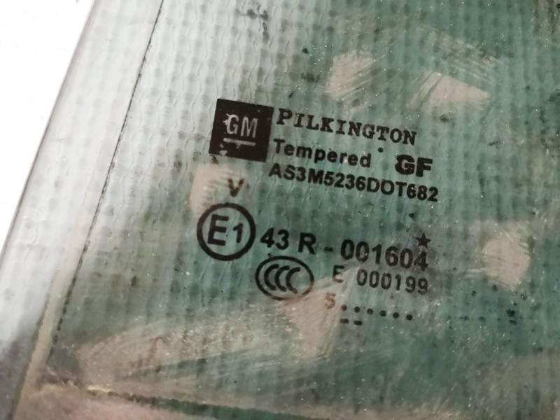 AS3 Opel Zafira 2005 Zamek drzwi - TYLNE LEWE - Thumbnail 2