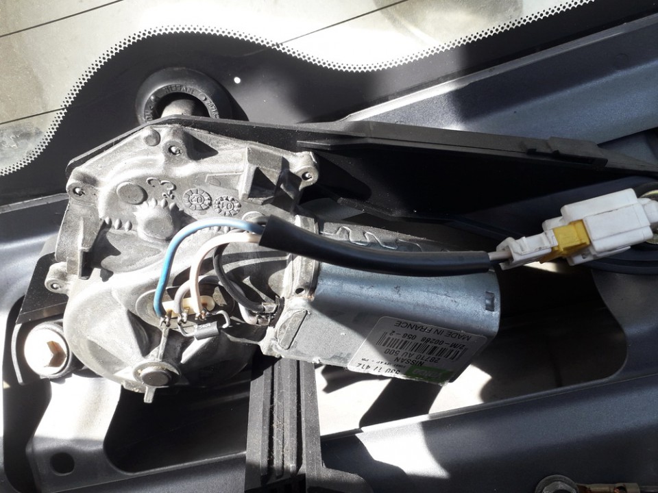 53017412 Nissan Primera 2002 Silnik wycieraczki tylnej szyby - TYLNE