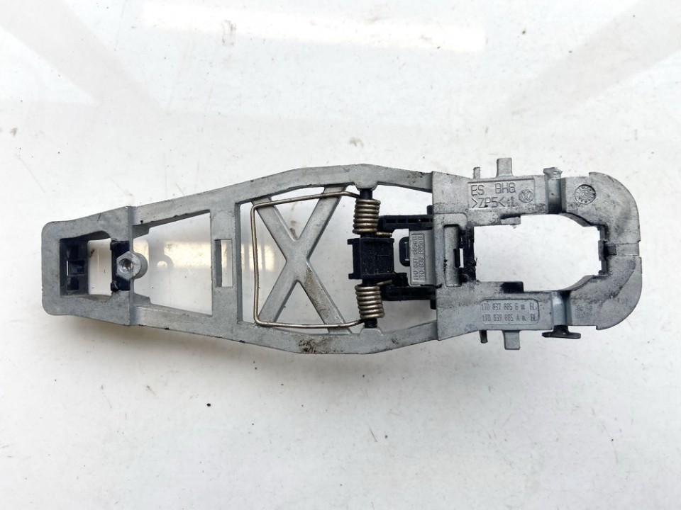 1T0837885A Volkswagen Touran 2004 Door Handle Exterior - FRONT LEFT - Thumbnail 2