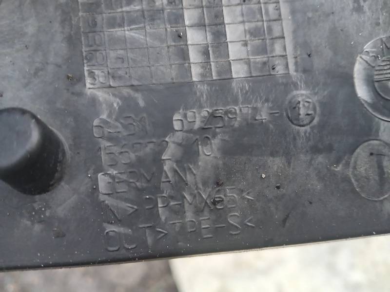 64316925974 BMW 3-Series 2005 Listwa osłonowa wycieraczki - PRZEDNIE - Thumbnail 3