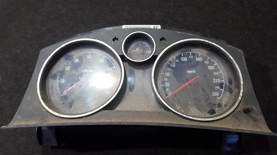 13239722 Opel Zafira 2006 Speedometers - Cockpit - Speedo Clocks Instrument