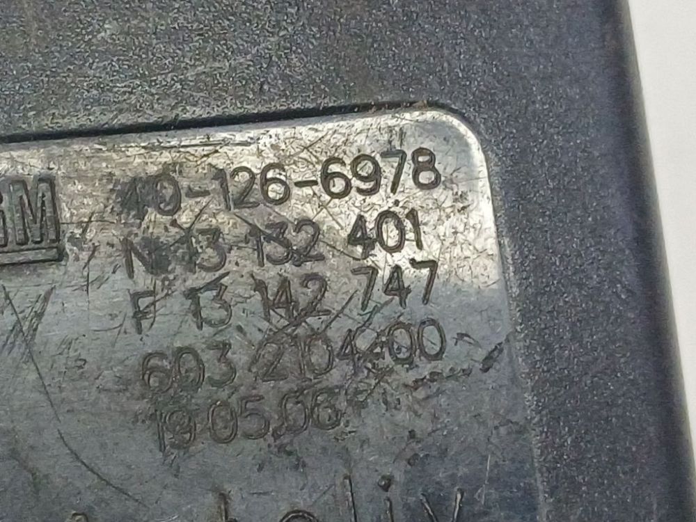 401266978 Opel Zafira 2006 Drošības jostas sprādze (turētājs) - AIZMUGURE PA KREISI - Thumbnail 4