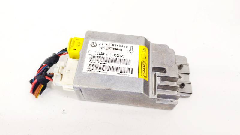 65776940448 BMW 7-Series 2004 SRS AIRBAG KOMPIUTERIS - ORO PAGALVIU VALDYMO BLOKAS