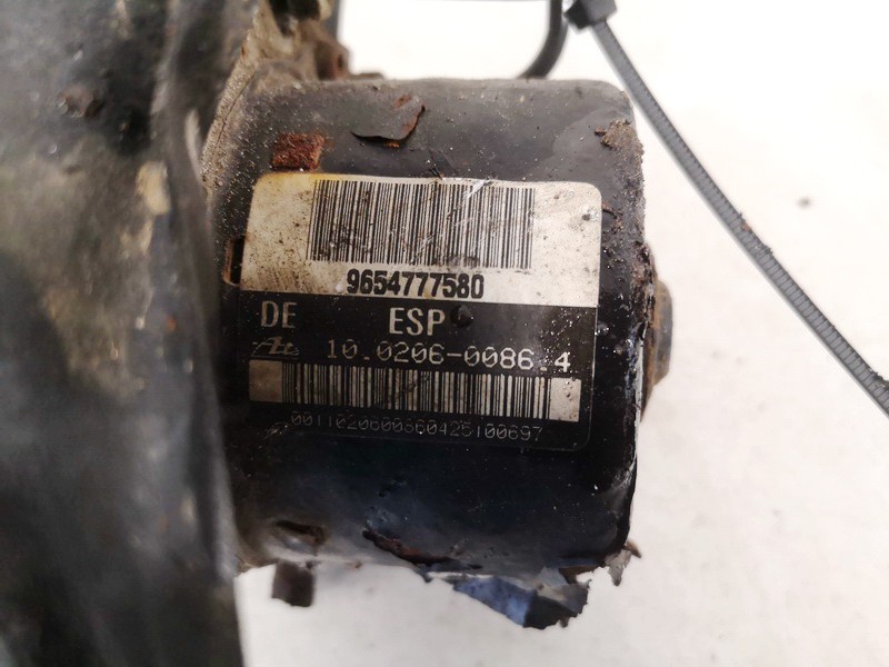 9654777580 Peugeot 1007 2006 ABS Unit (ABS Brake Pump) - Thumbnail 3