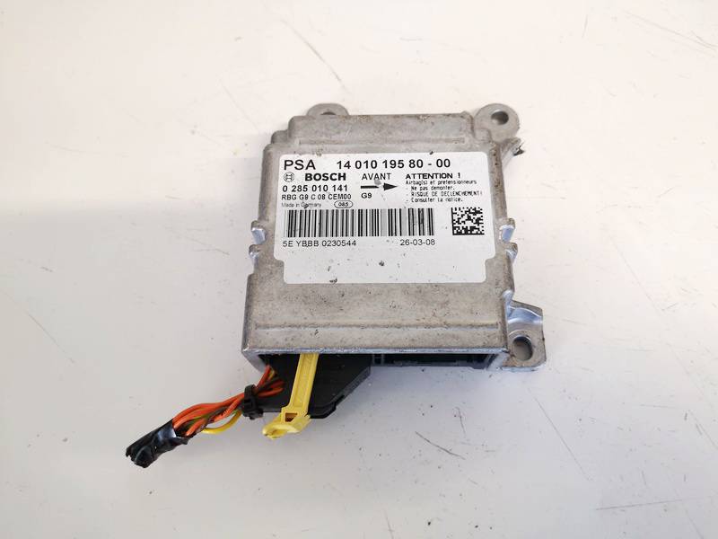 1401019580 Fiat Scudo 2009 Airbag crash sensors module