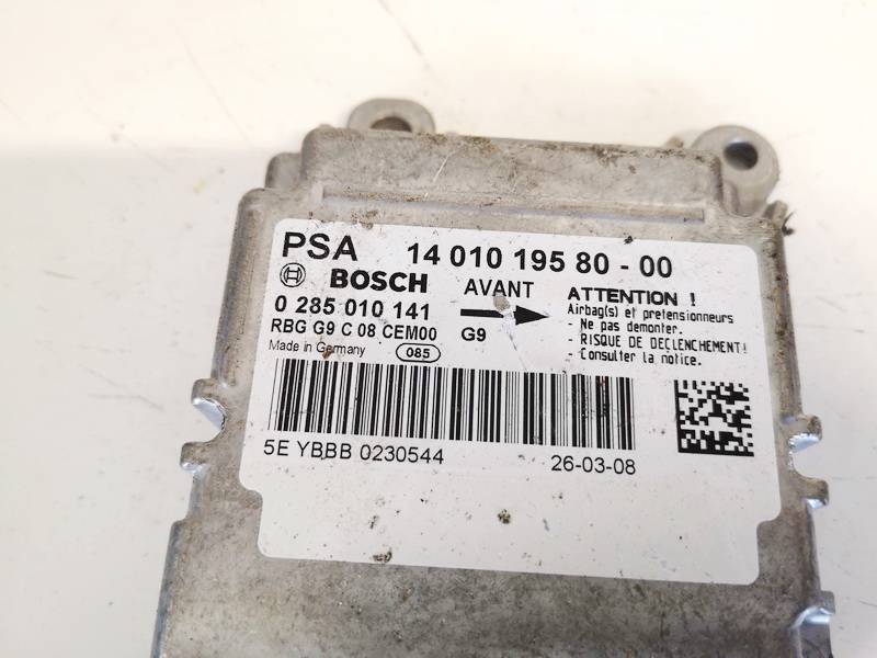 1401019580 Fiat Scudo 2009 Airbag crash sensors module - Thumbnail 2