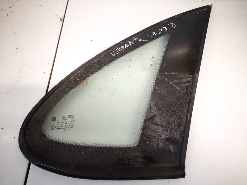 AS2 Opel Vectra 1997 Corner quarter window glass - REAR RIGHT