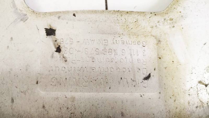 3111675987803 BMW 5-Series 2006 Moottorin suojapanssari (alusuoja) - Thumbnail 3