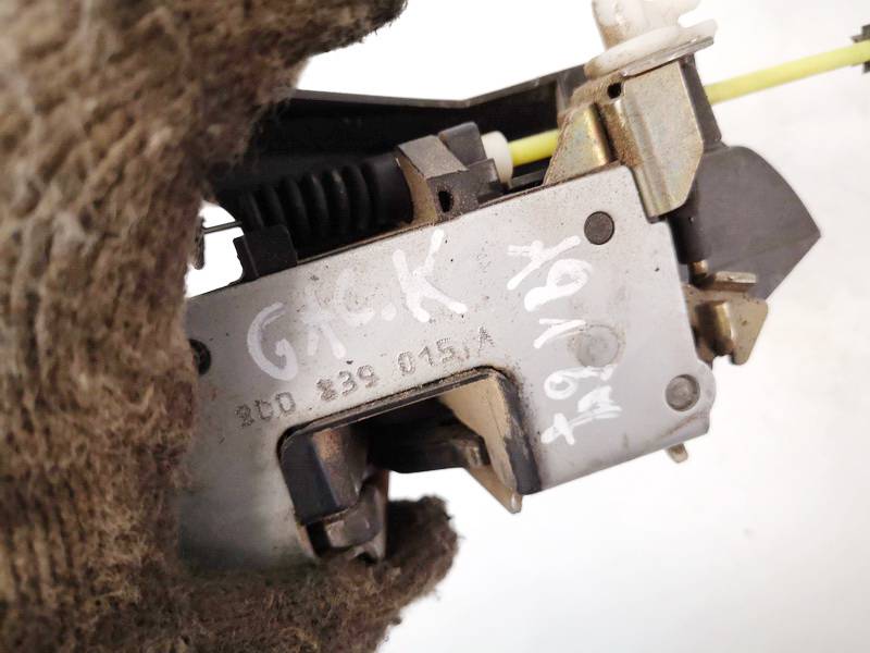 8D0839015A Audi A4 1997 Door Lock Mechanism - REAR LEFT - Thumbnail 3
