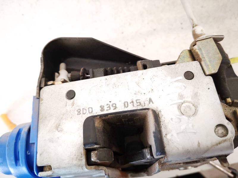 8D0839015A Audi A4 1997 Door Lock Mechanism - REAR LEFT - Thumbnail 2
