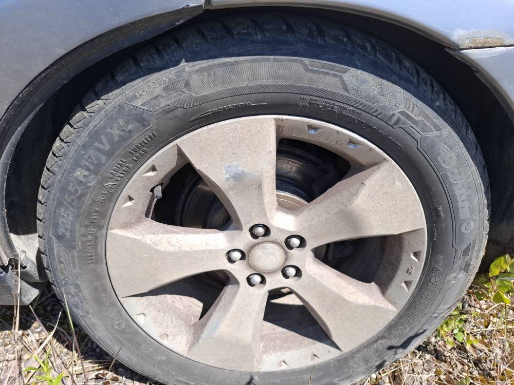 5X100 Subaru Forester 2009 Колеса R17 - Thumbnail 2