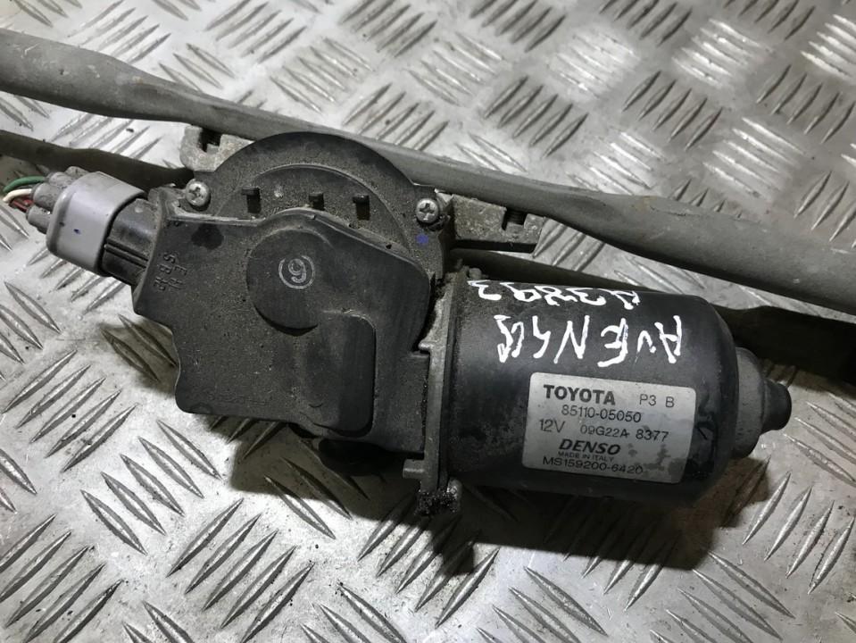 8511005050 Toyota Avensis 2006 windscreen front wiper motor - FRONT