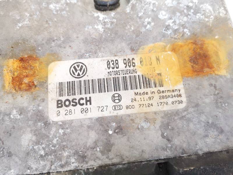 038906018N Volkswagen Passat 1998 Moottorin ohjainyksikkö - Thumbnail 2