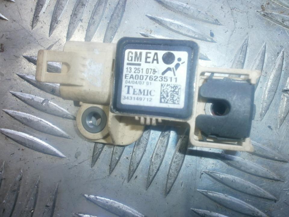 13251078 Opel Astra 2006 Srs Airbag crash sensor