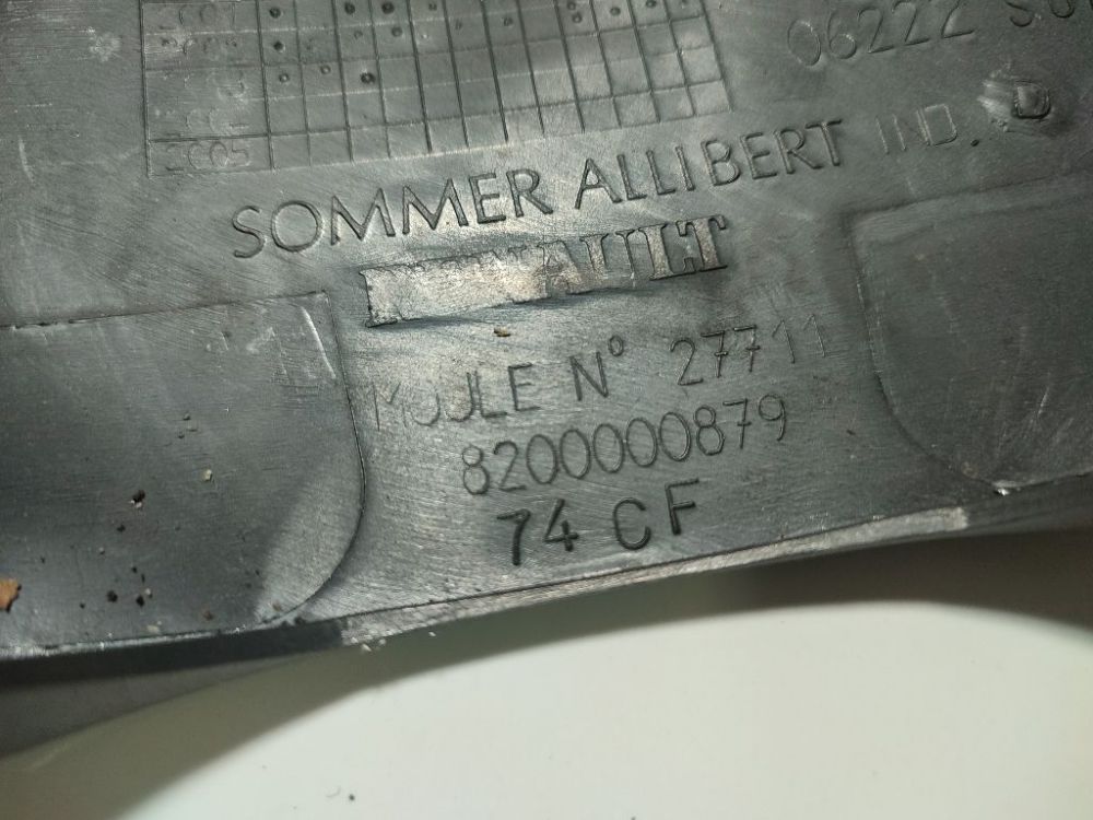 8200000879 Renault Laguna 2003 Steering Column Cowl Trim Panel Top - Thumbnail 3