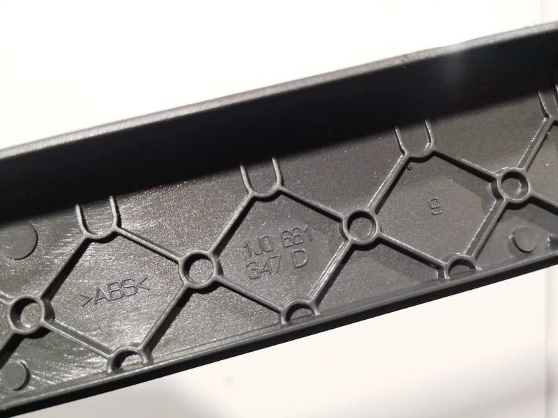 1J0881347D Skoda Octavia 1998 Salona apdare (plastmasas) - Thumbnail 3