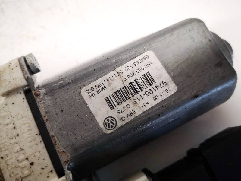 1K0959704P Volkswagen Passat 2007 Window Motor - REAR RIGHT - Thumbnail 4