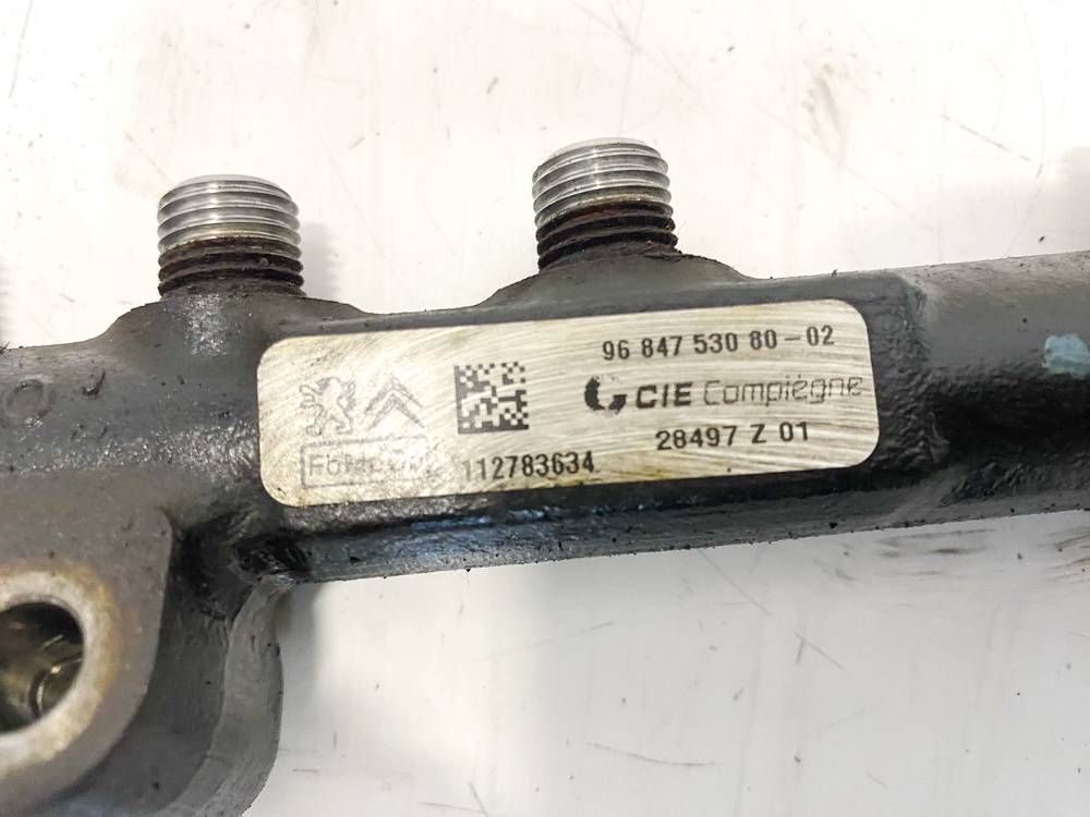 968475308002 Citroen C4 2010 Fuel injector rail (injectors)(Fuel distributor) - Thumbnail 4