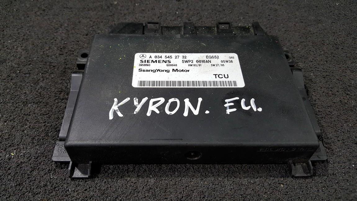 A0345452732 5WP20010AN, 3958693, GS0040, EGS52 Transmission Computer