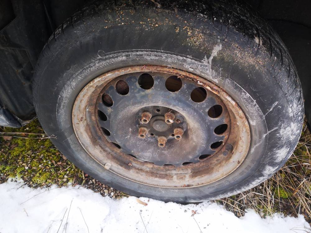 5X98 Peugeot 807 2003 Teräsvanne Kokoonpano R15 - Thumbnail 2