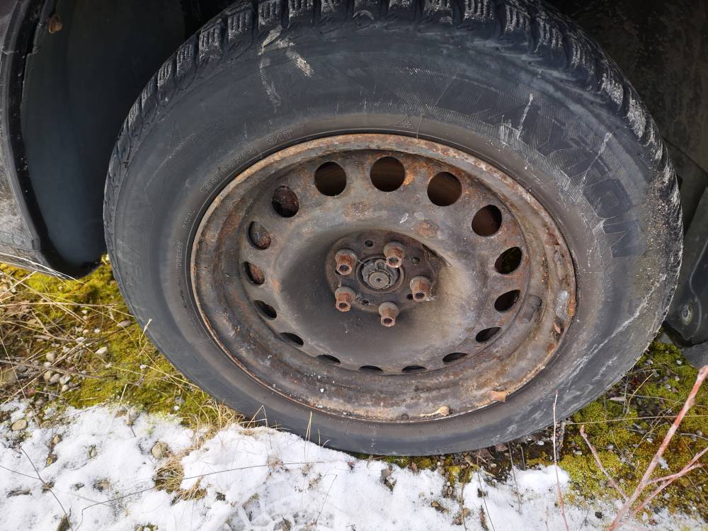 5X98 Peugeot 807 2003 Teräsvanne Kokoonpano R15 - Thumbnail 3