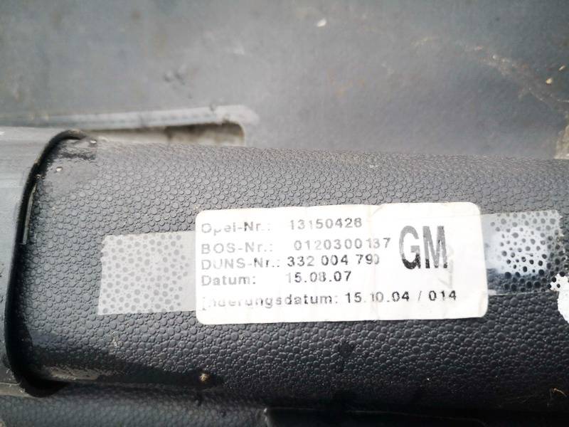 13150426 Opel Astra 2006 Boot Cover - Thumbnail 3