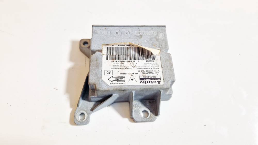 9665266080 Citroen C5 2009 CENTRALITA AIRBAG
