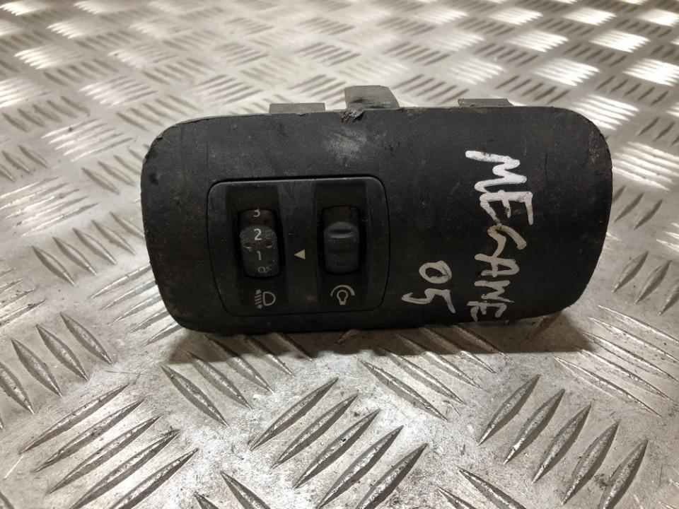 8200176081 Renault Megane 2005 Headlight Range Control Light Controller Lighting