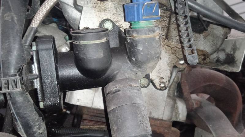 Volkswagen Passat 1998 Coolant Flange (Engine Coolant Thermostat Housing Cover) - Thumbnail 2