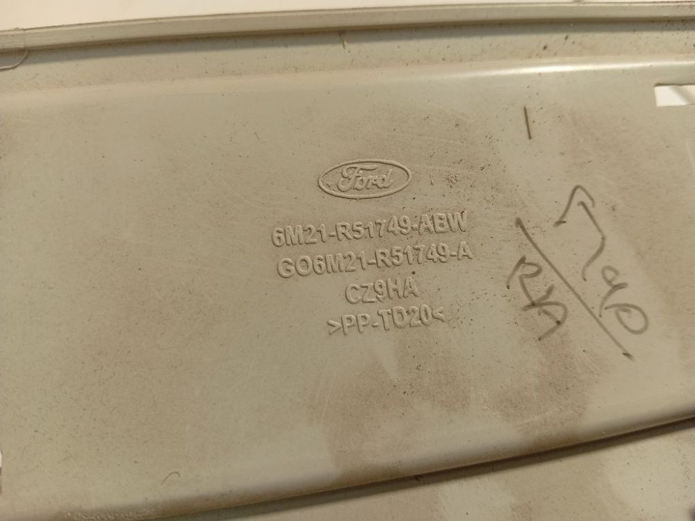 6M21R51749ABW Ford S-Max 2007 Salona apdare (plastmasas) - Thumbnail 4
