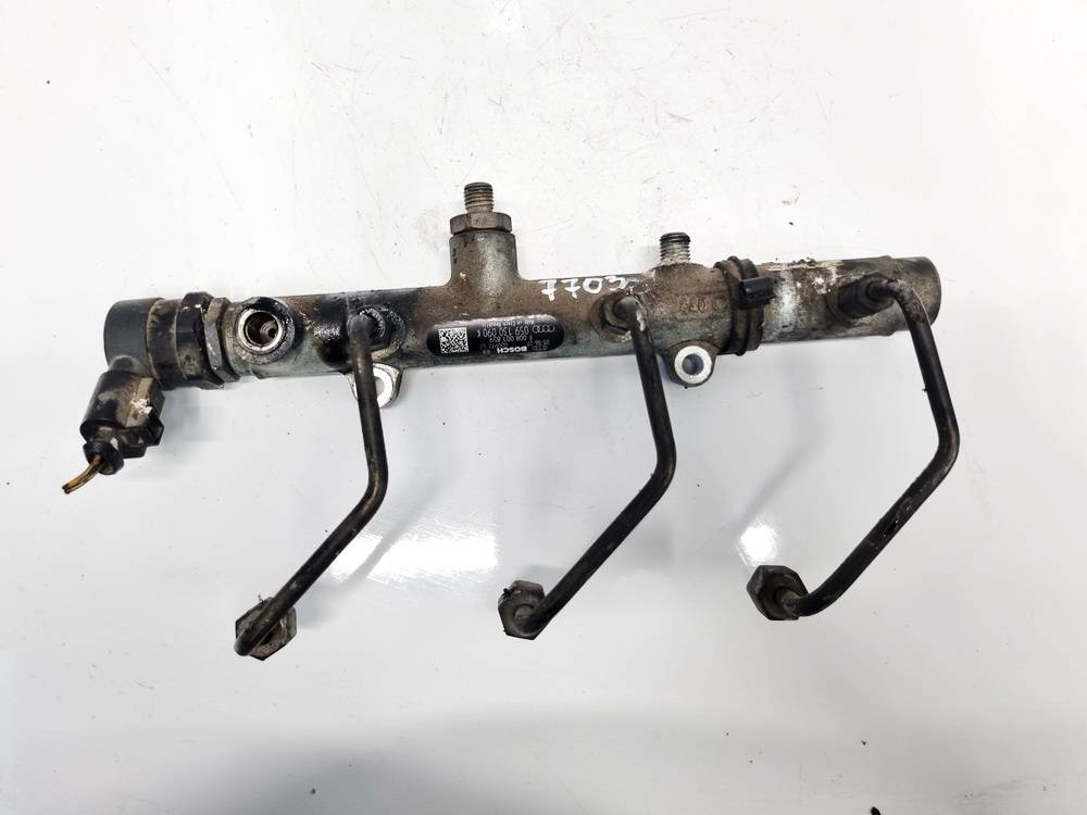 059130089K Audi A6 2005 Fuel injector rail (injectors)(Fuel distributor)