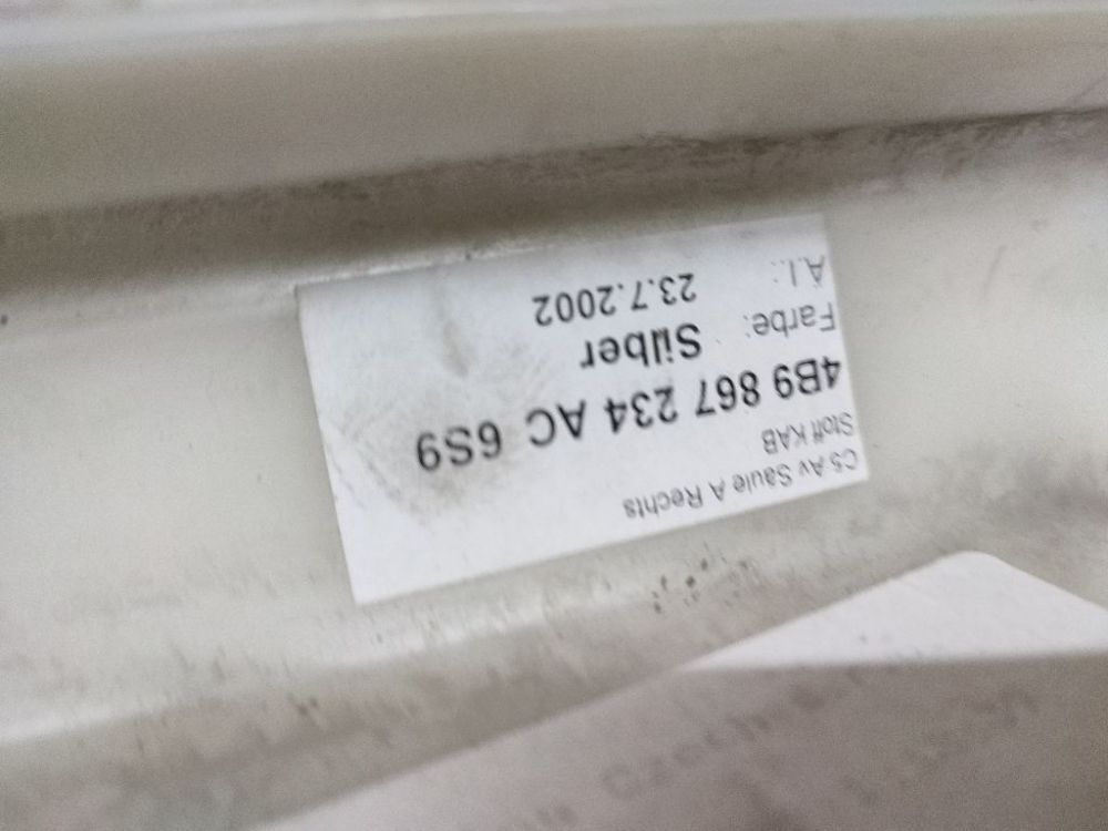 4B9867234AC Audi A6 2003 Innenausstattung - Thumbnail 4