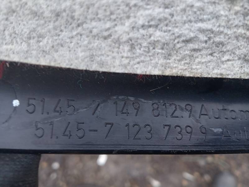 514571498129 Mercedes-Benz B-CLASS 2006 Wykończenie wnętrza (plastikowe elementy) - Thumbnail 3