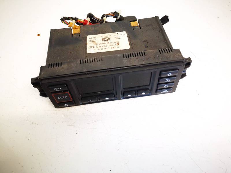 8L0820043M Audi A3 2000 Climate Control Panel (heater control switches)