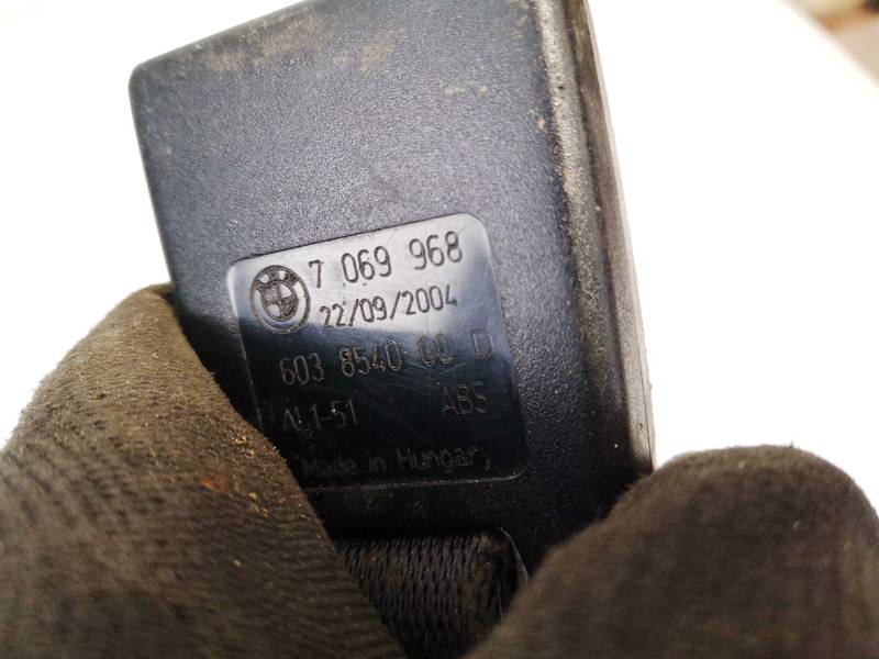 7069968 BMW 1-Series 2004 Seat belt holder (Seat belt Buckle) -  REAR MIDDLE - Thumbnail 3