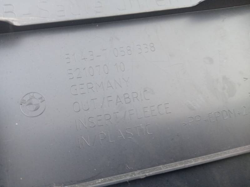 51437058338 Toyota Corolla Verso 2006 Osłona słupka szyby przedniej - ŚRODEK PRAWE - Thumbnail 3