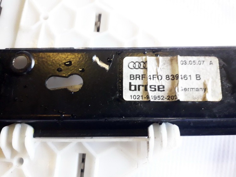 4F0839461B Audi A6 2007 Mécanisme Ascenseurs en Verre Ascenseur-Cristal Port Arrerie Gauche - Thumbnail 3