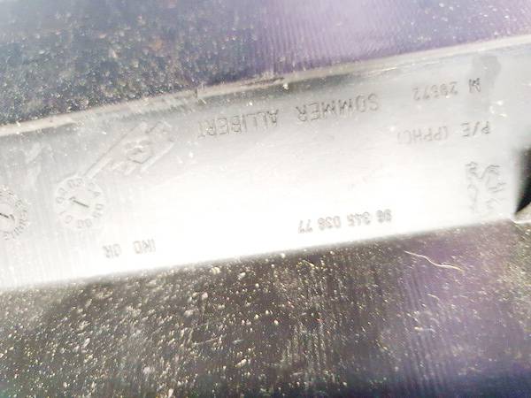 9634503877 Peugeot 307 2002 Handschuhfach - Thumbnail 3