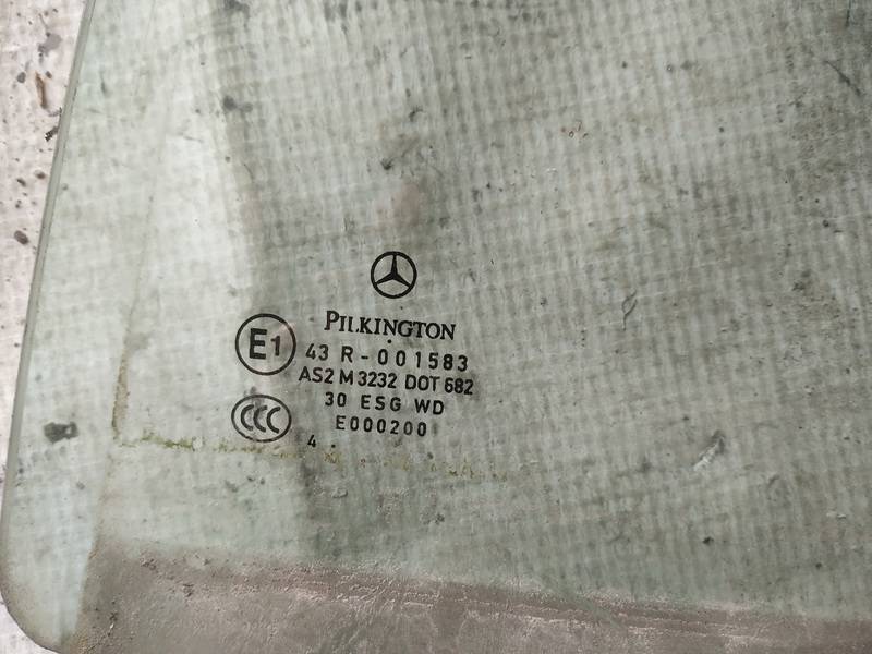 AS2 Mercedes-Benz A-CLASS 2005 Durvju stikls - AIZMUGURE PA KREISI - Thumbnail 2