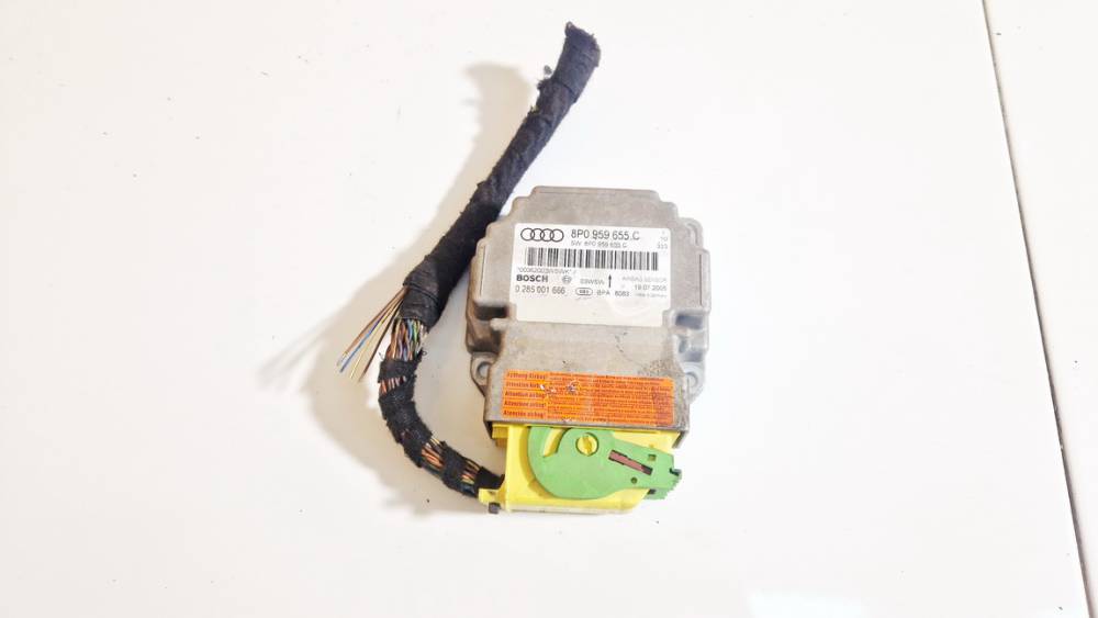 8P0959655C Audi A3 2006 Airbag crash sensors module