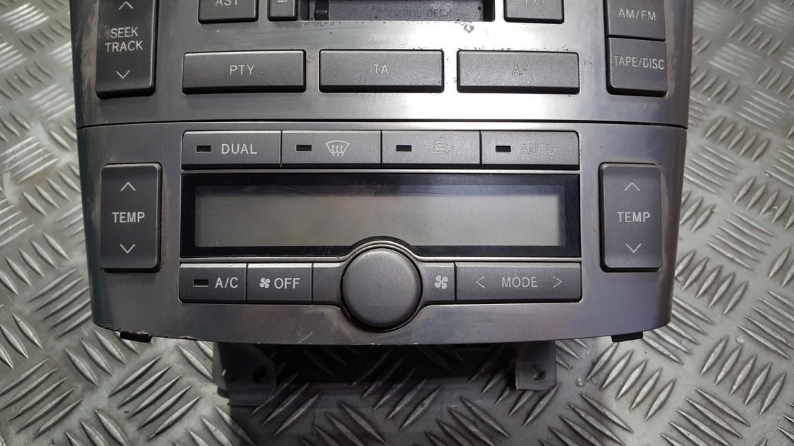 5590205060G Toyota Avensis 2004 Climate Control Panel (heater control switches)