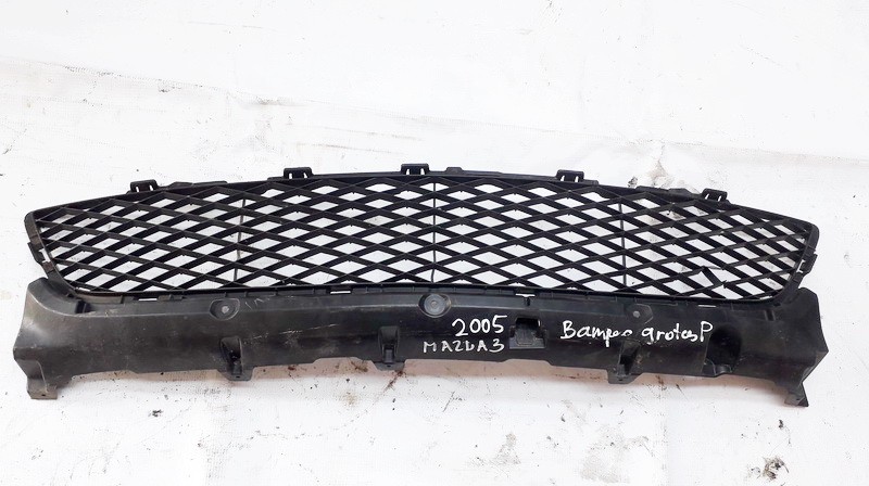 BP4K501T1 Mazda 3 2005 Bumper Grille - FRONT CENTER