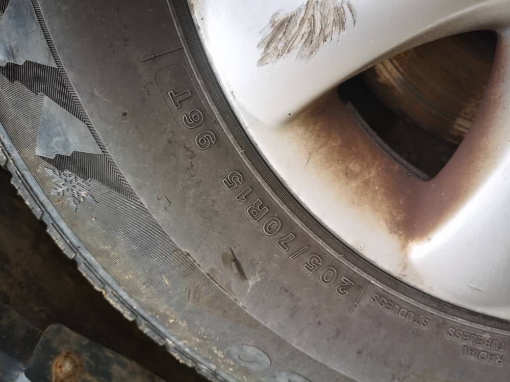 5X98 Peugeot 807 2003 Liettuan renkaiden komplekti R15 - Thumbnail 5