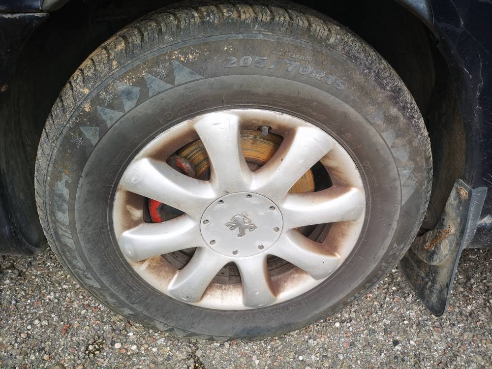 5X98 Peugeot 807 2003 Liettuan renkaiden komplekti R15 - Thumbnail 2