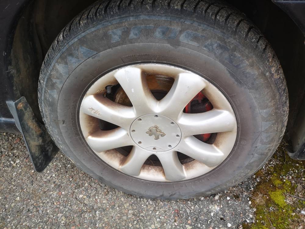 5X98 Peugeot 807 2003 Liettuan renkaiden komplekti R15 - Thumbnail 4